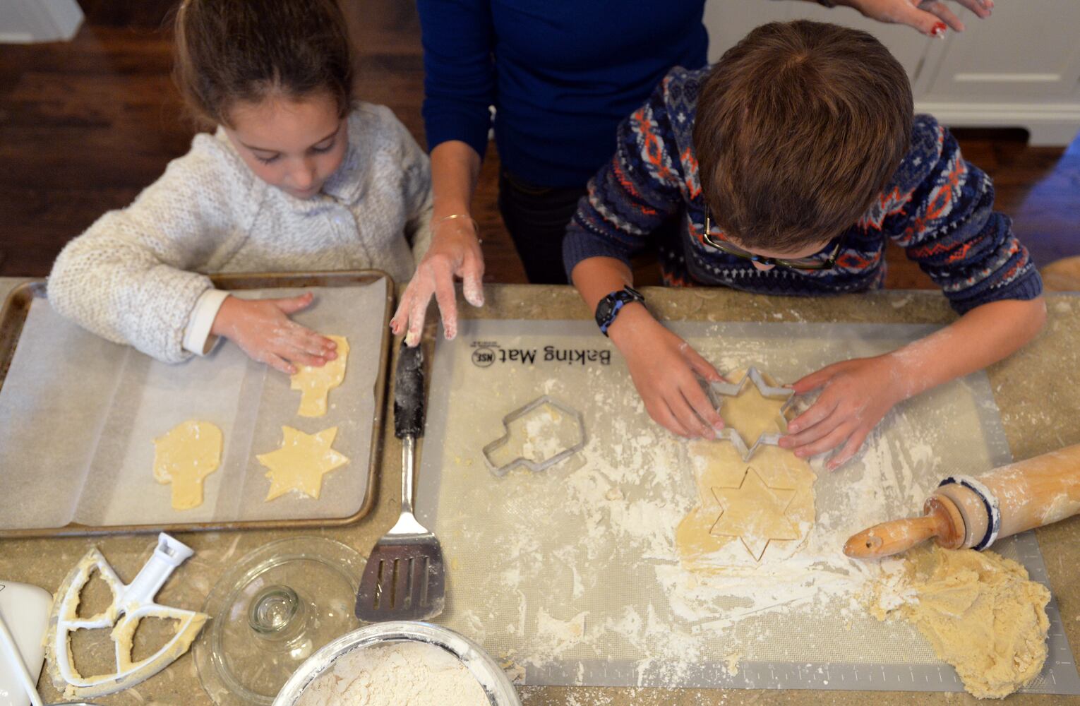 Hanukkah cookies
