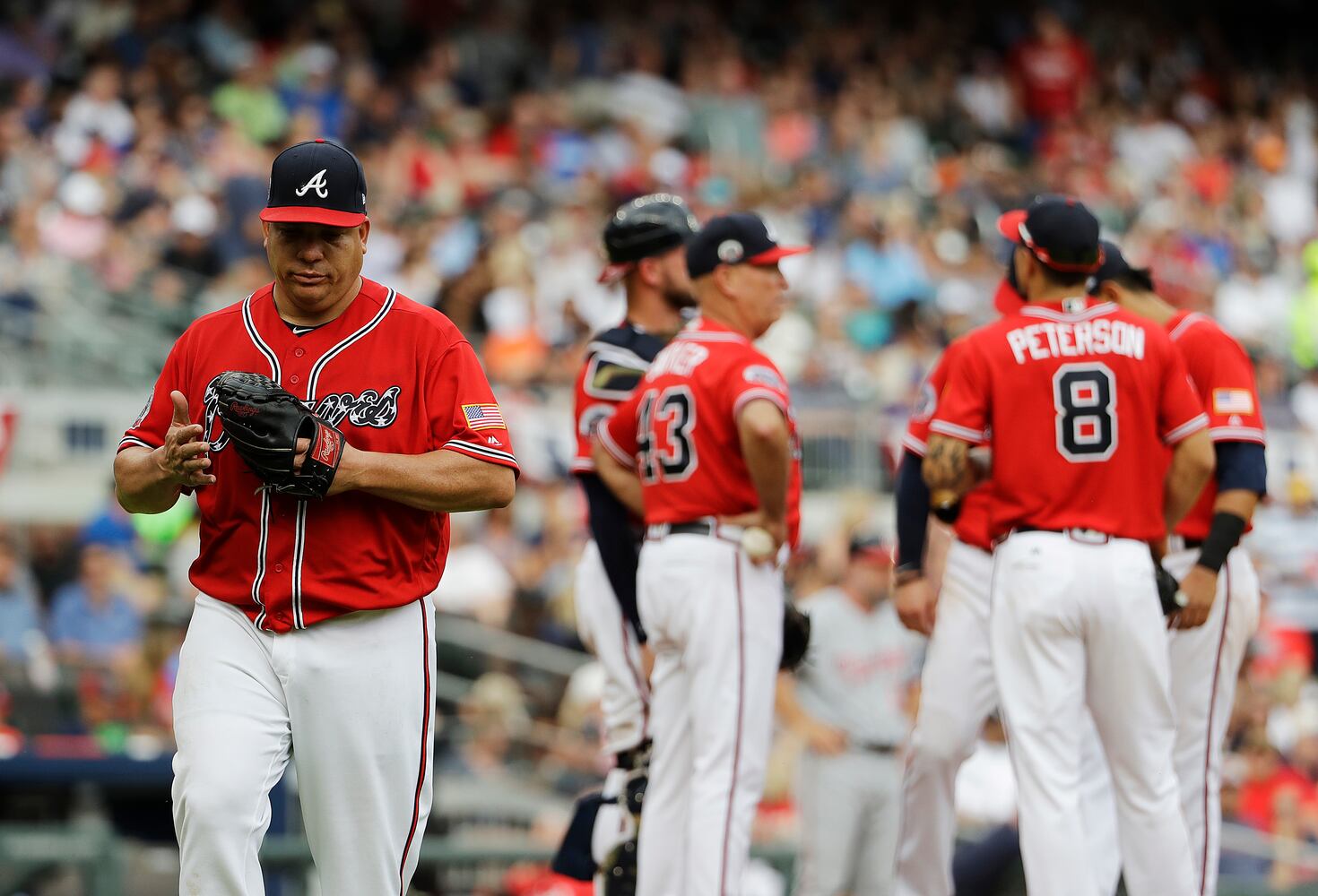 Photos: Braves rookie Rio Ruiz hits first home run