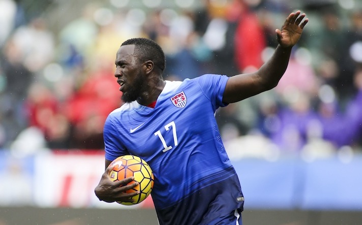Former U.S. striker Jozy Altidore is co-owner of a business that will open a unique soccer training facility for players across ages and skill levels in Fayetteville. Altidore says the best-case scenario is to run between 20-30 facilities across the country. (Ringo H.W. Chiu/AP 2016)