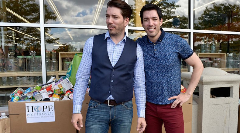 Cost Plus World Market and Jonathan & Drew Scott, hosts of Property Brothers, Celebrate the Grand Opening of its Framingham, MA Store on October 4, 2015 in Framingham, Massachusetts.  (Photo by Paul Marotta/Getty Images for Cost Plus World Market)