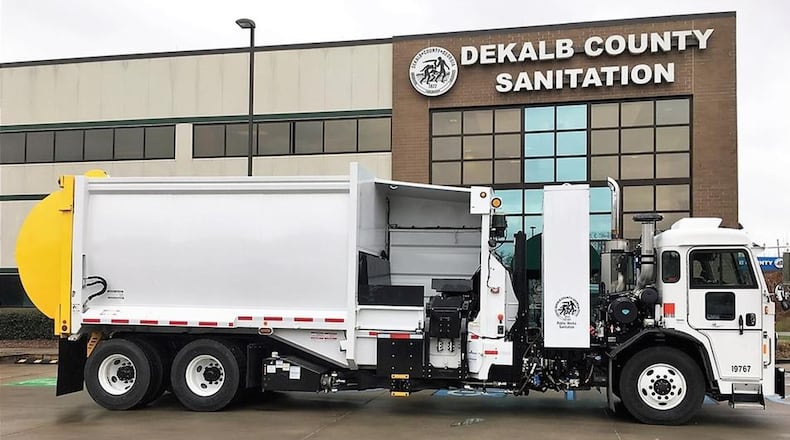 The new trucks are considered more efficient and cost-effective than older ones. DEKALB COUNTY