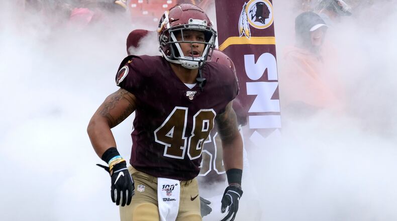 Running back Craig Reynolds signed by Washington after the 2019 draft.