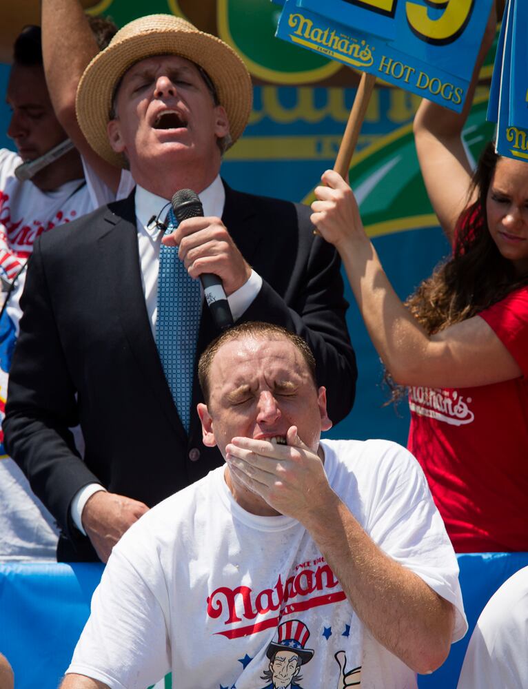 Joey Chestnut wins Coney Island hot dog contest for sixth time