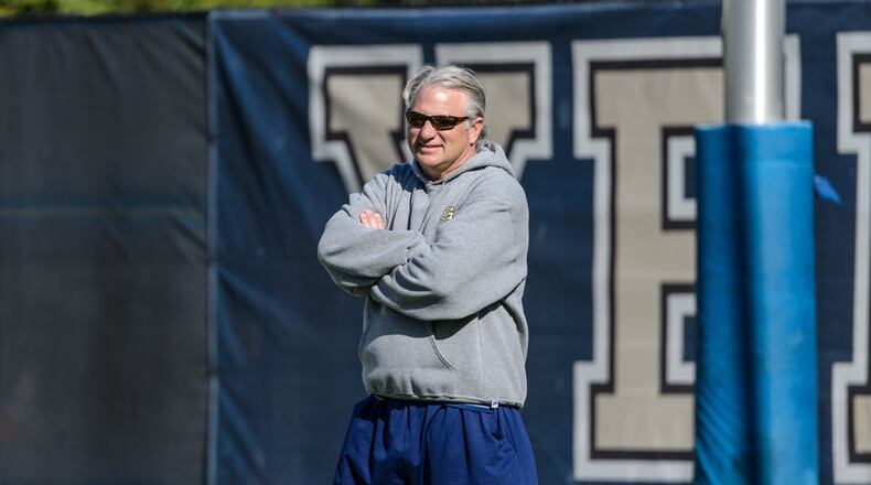 Georgia Tech defensive coordinator Ted Roof (Danny Karnik/GTAA)