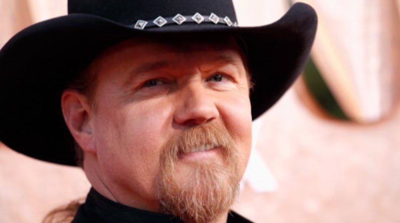 Country star Trace Adkins is pictured here arriving at the American Country Awards in Las Vegas in 2011.