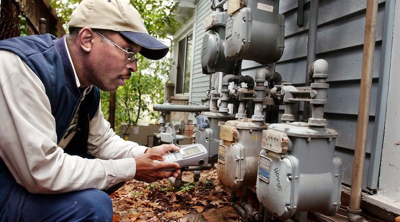 Atlanta Gas Light, a company that serves natural gas marketers around the state, is seeking a $96 million rate increase that could affect bills of many Georgia consumers. (Kimberly Smith/staff)