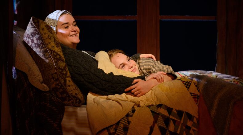 The Alliance Theatre's Appalachian folk musical "Darlin' Cory" features Rhyn McLemore (left) and Gillian Rabin.
Courtesy of Greg Mooney