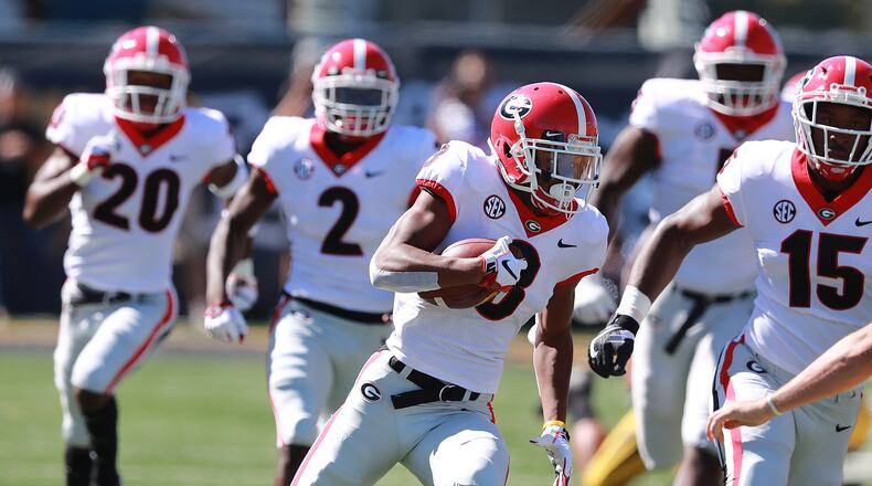 Georgia defensive back Tyson Campbell. Curtis Compton/ccompton@ajc.com