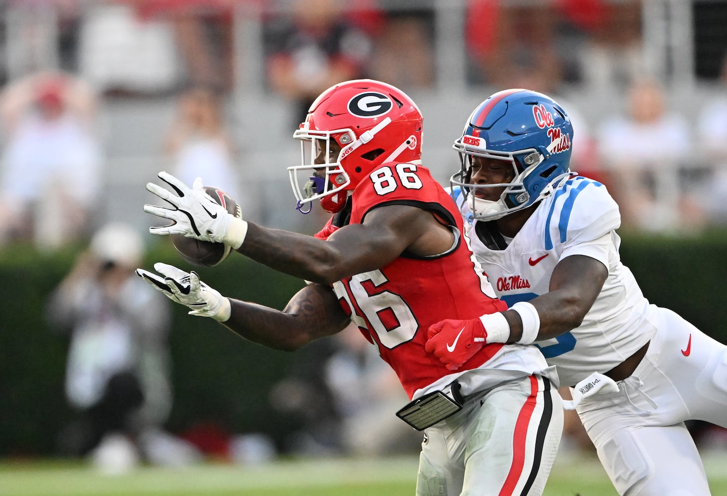 Georgia vs Ole Miss football