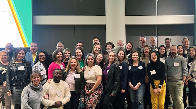 The Institute for Georgia Environmental Leadership graduating class of 2024 and the incoming class of 2025 attends an event Thursday, Jan. 17, 2025, at the Norfolk Southern headquarters in Atlanta. (Courtesy of the Institute for Georgia Environmental Leadership)