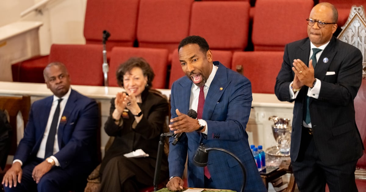 Dickens invokes David and Goliath in rally against Trump’s anti-DEI efforts