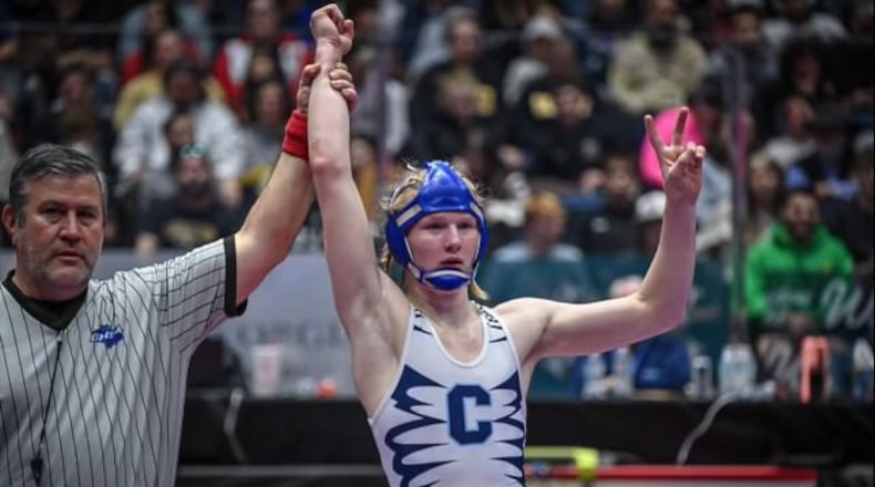 Hunter Prosen is a two-time state champion at Camden County at 138 pounds.