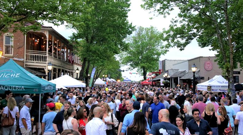 Business sponsorships are available for “Alive in Roswell,” the street festival held the third Thursday of the month from April through October. CITY OF ROSWELL