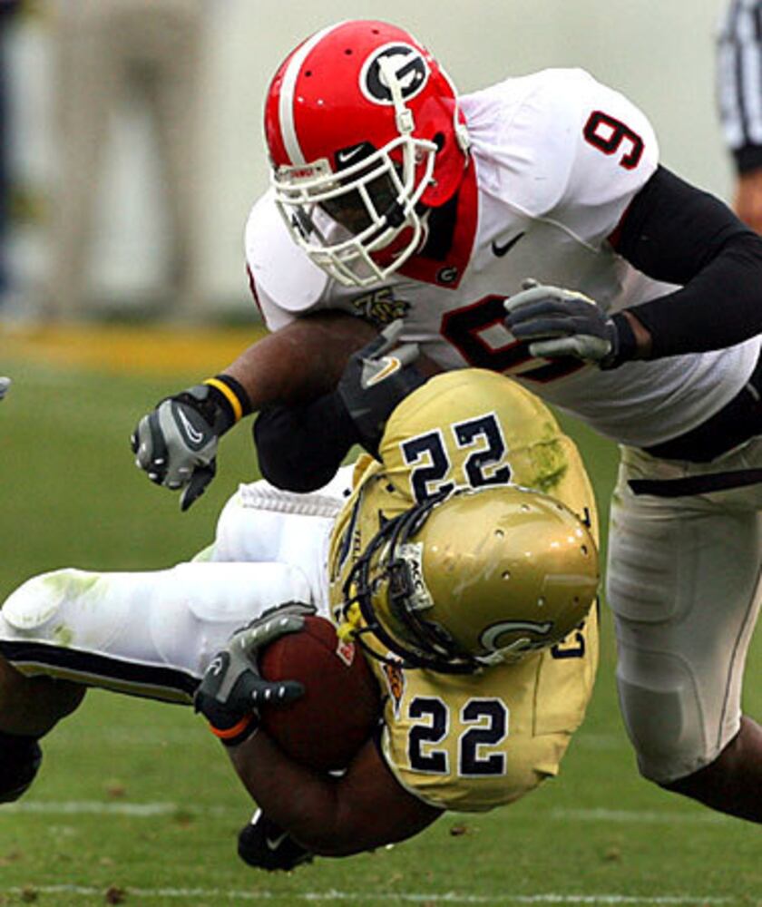 Georgia tech takes on Georgia