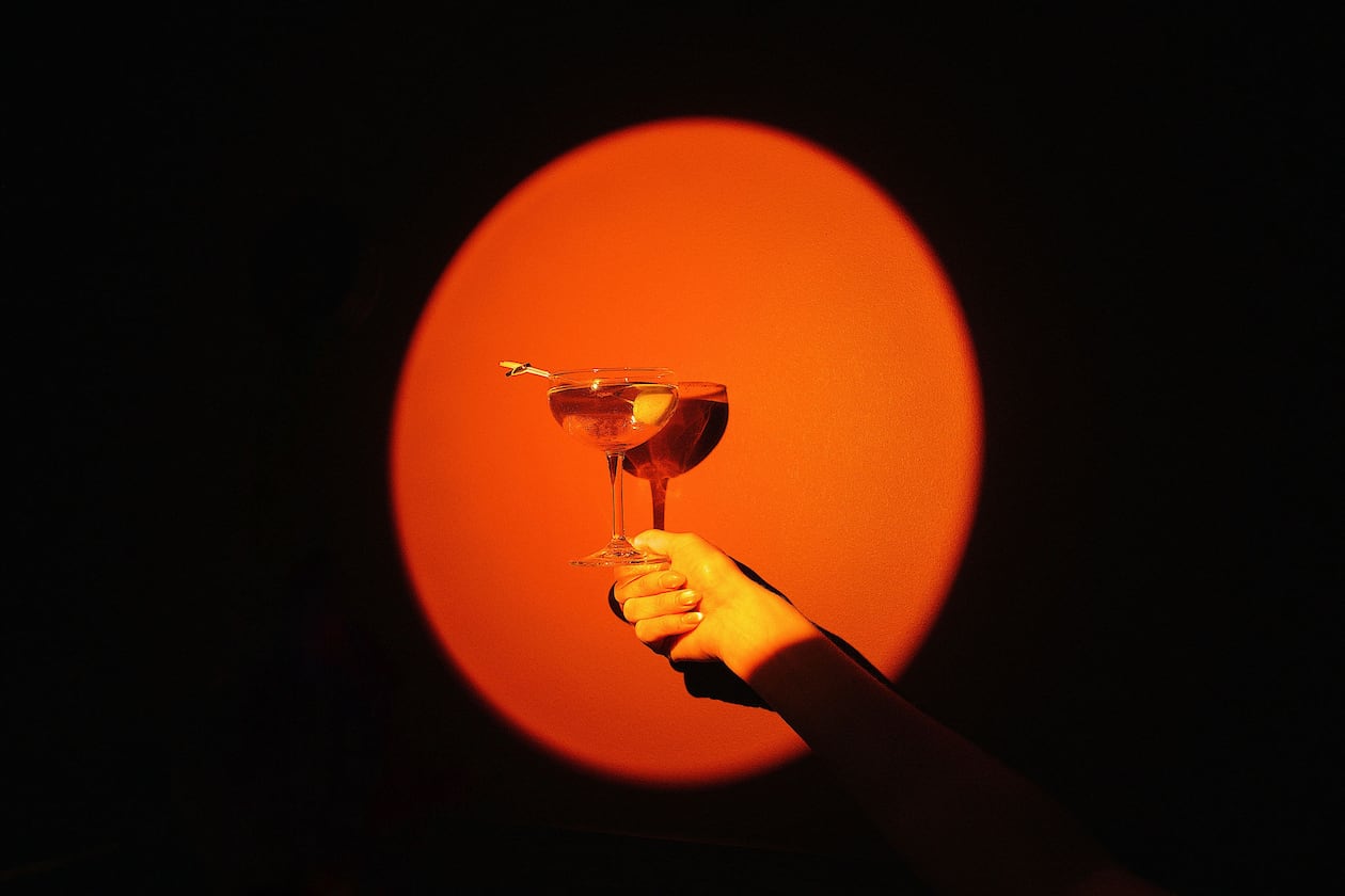 The Hot Eye, an intimate bar with room for about 50 guests, opened in mid-October. (Courtesy of Kelly Calvillo for Midnight Auteur)