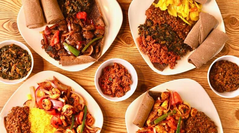 Entrees from Ruki's Kitchen.