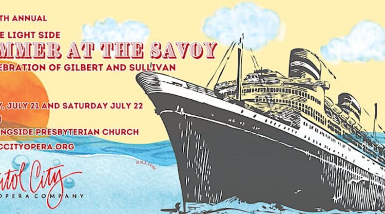 The 30th annual fundraiser for the Capitol City Opera Company is scheduled for July 21 and 22 at Morningside Presbyterian Church, 1411 N. Morningside Drive NE, Atlanta. (Courtesy of Capitol City Opera Company)