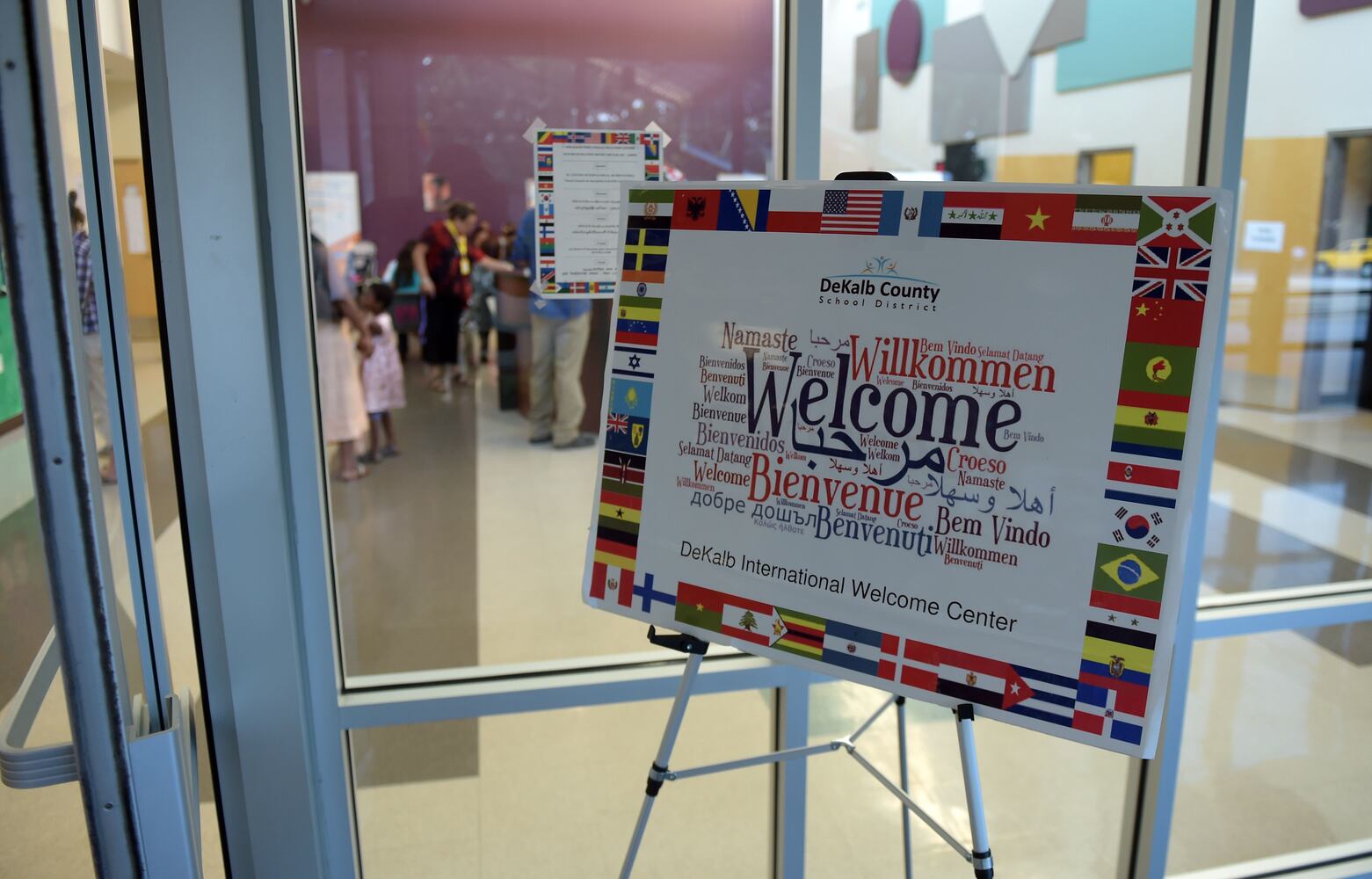 Registration day for DeKalb's international students