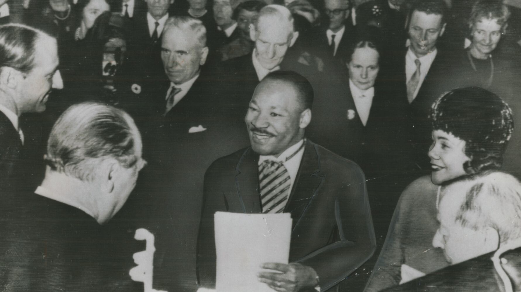 King honored