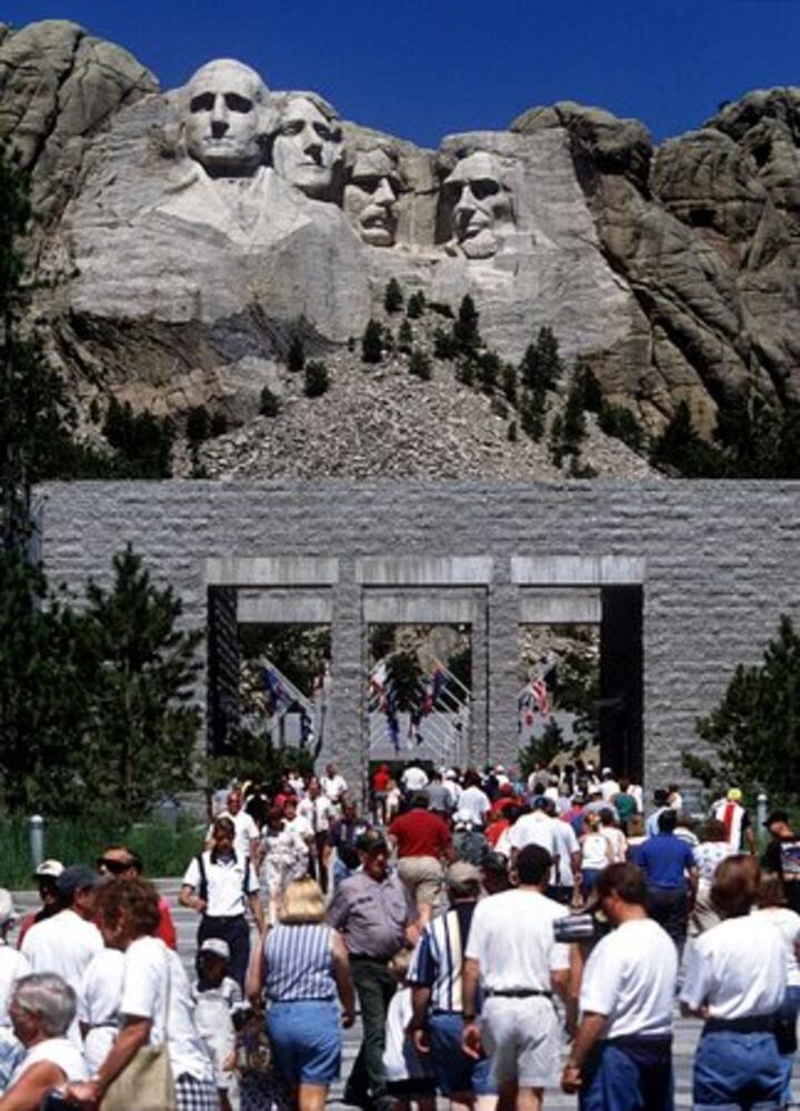 Shrine of Democracy stands out in South Dakota