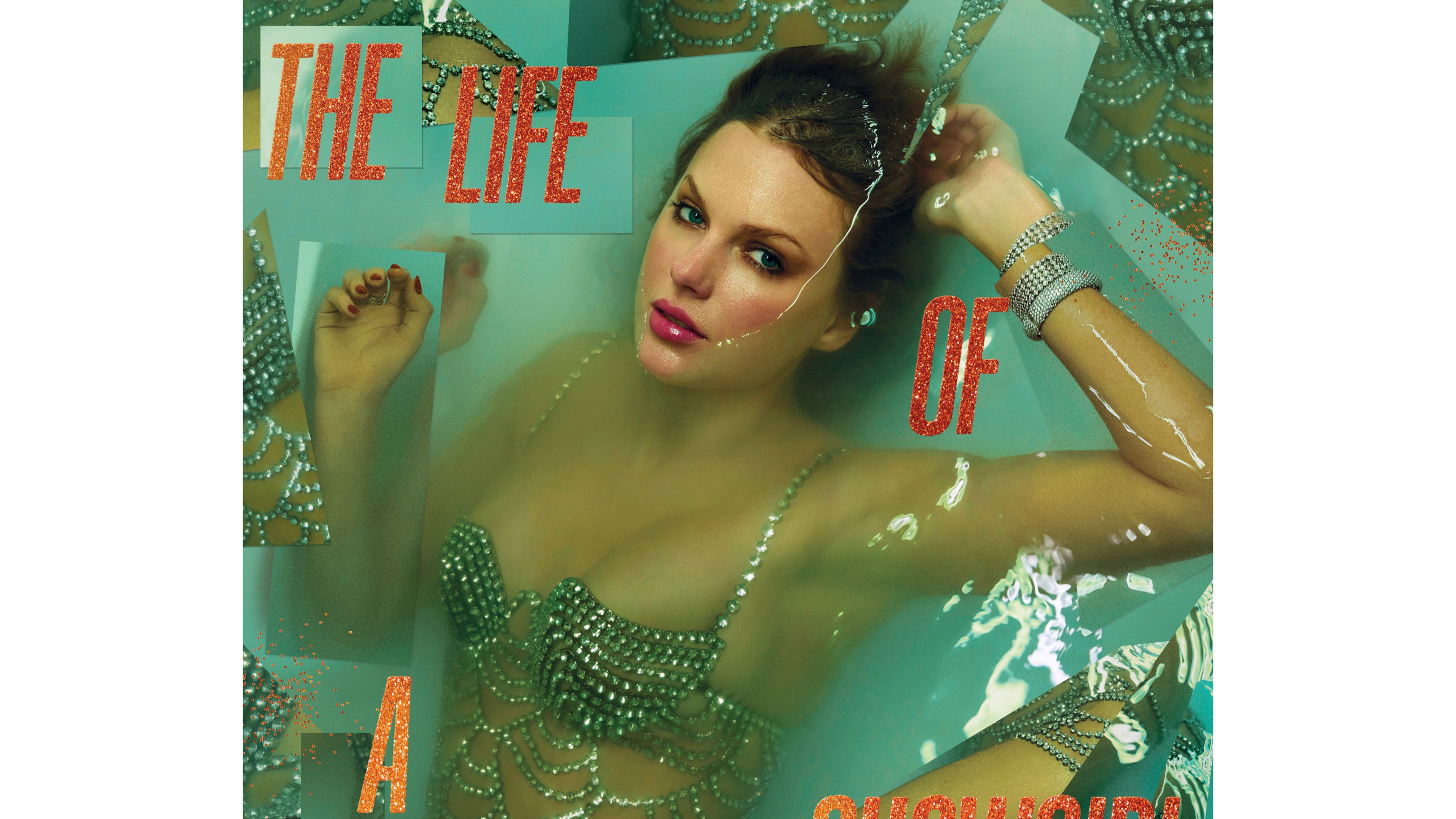 This album cover image released by Republic Records shows "The Life of a Showgirl" by Taylor Swift. (Republic Records via AP)