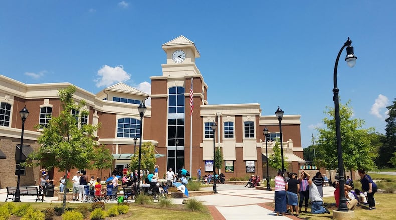 Lilburn voters will cast ballots at new city hall. Courtesy City of Lilburn