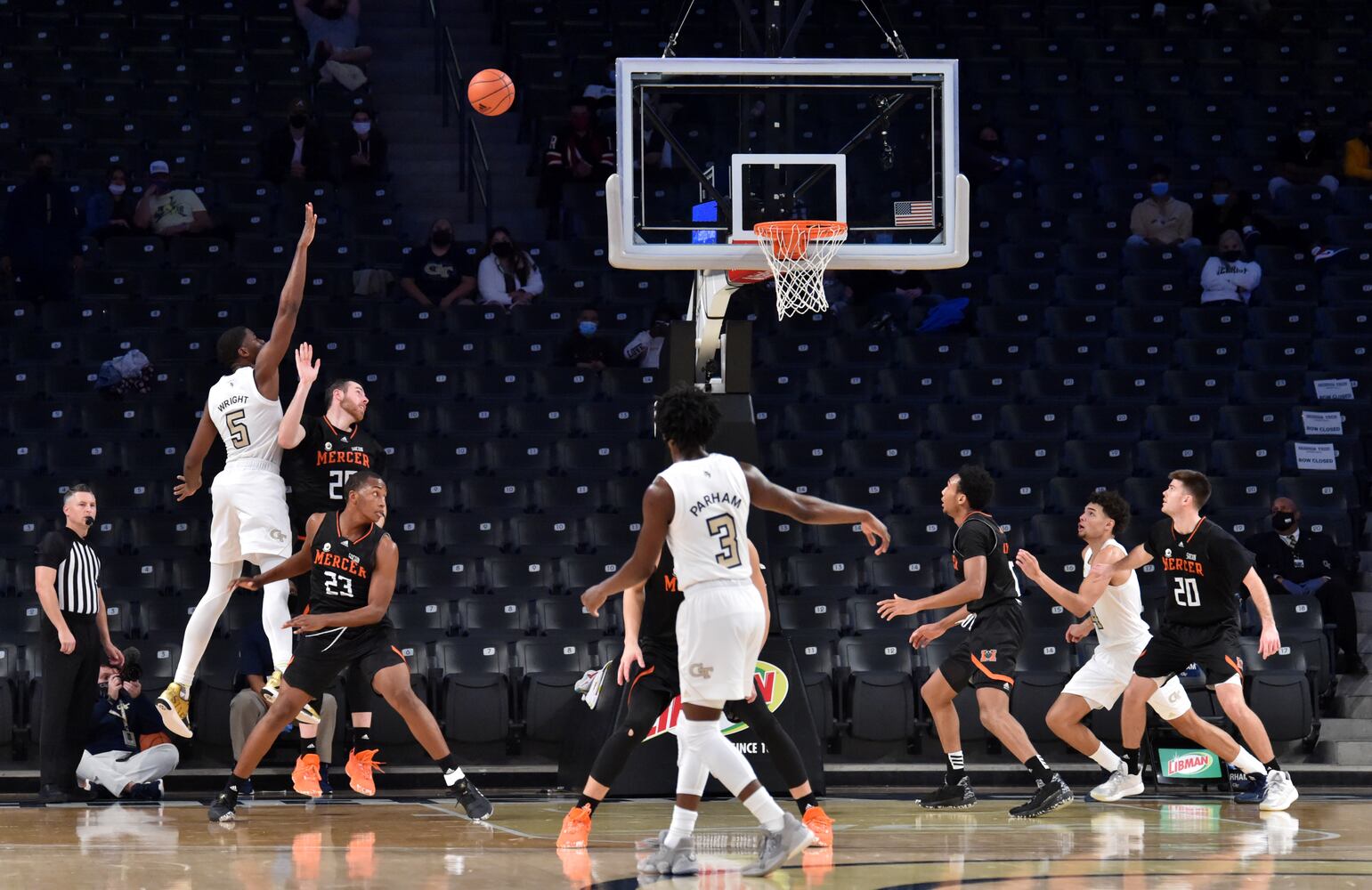 Georgia Tech-Mercer basketball game