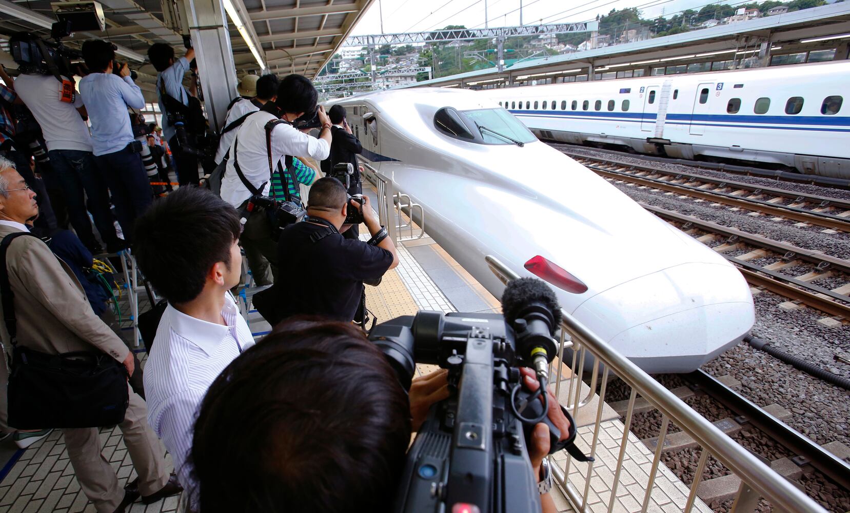 June 30, 2015: Japan train fire
