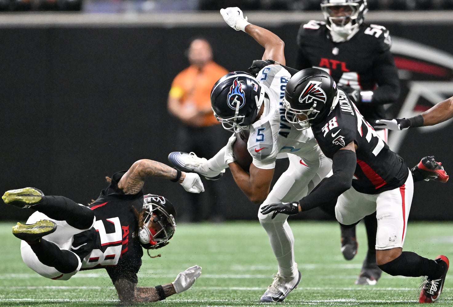 Falcons exhibition game vs. Titans