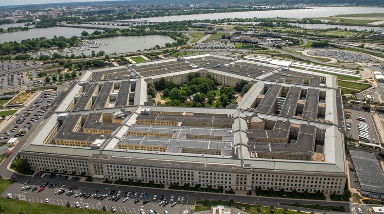 The Pentagon in Washington, D.C., on May 12, 2021. (U.S. Air Force Staff Sgt. Brittany A. Chase/Department of Defense/TNS)