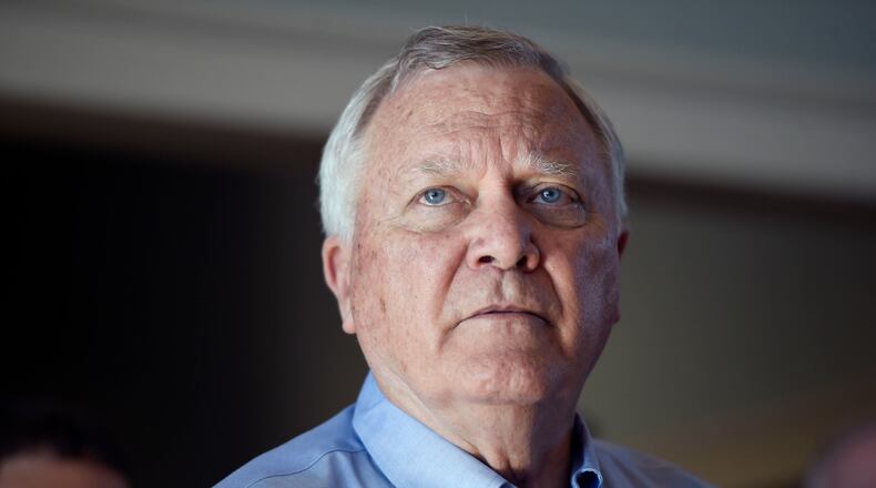 Gov. Nathan Deal said this week that he is meeting with supporters of House Bill 280, which would allow anyone 21 or older with a weapons permit to carry guns most places on public college and university campuses. “We’re receptive to continuing to talk with them, and hopefully they’re receptive to making some additional changes,” said Deal, who vetoed similar legislation last year. “Perhaps. But whether they do or don’t, that’s their decision.” (DAVID BARNES / DAVID.BARNES@AJC.COM)