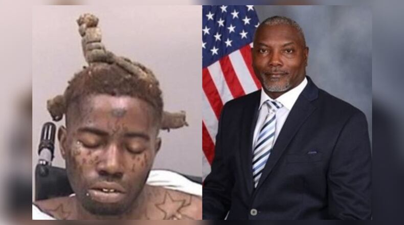 Alvin Theodore Hester Jr. (left) is accused of shooting and killing Richmond County Sheriff’s Office Investigator Cecil Ridley (right).