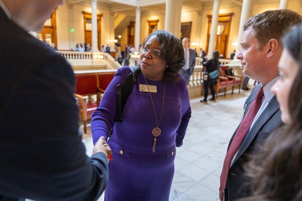 State Rep. Kim Schofield, D-Atlanta, was first sworn into office on December 15, 2017.
