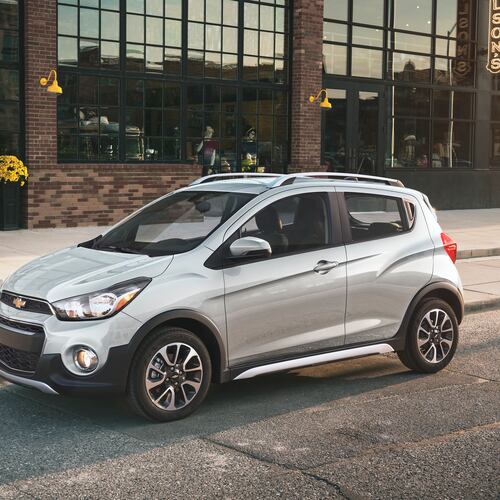 The Chevy Spark was America’s least expensive car and was discontinued in 2022. (Courtesy of Chevrolet)