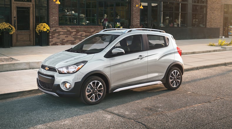 The Chevy Spark was America’s least expensive car and was discontinued in 2022. (Courtesy of Chevrolet)