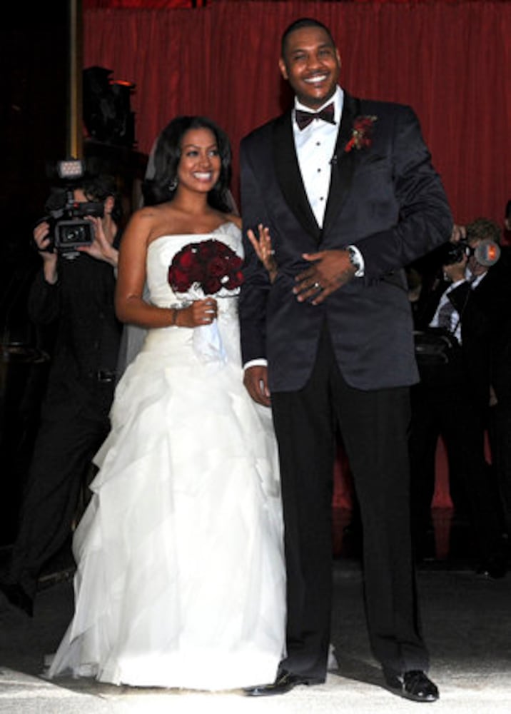 Carmelo Anthony, LaLa Vazquez wed in NYC