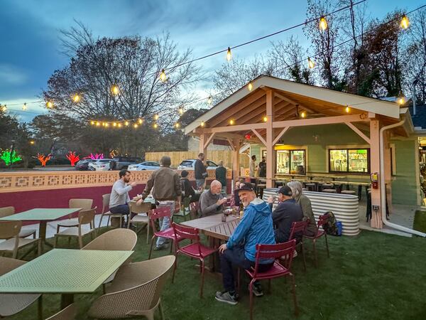 Expect crowds at the all-outdoor Little Hippo as the weather improves. Jan. 29, 2024 (Courtesy of the Little Hippo)