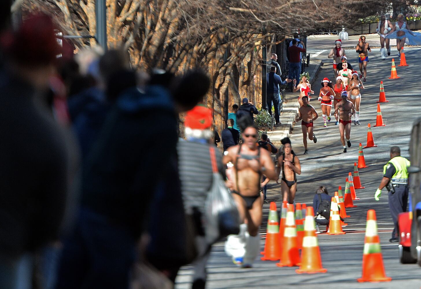 2014 Santa Speedo Run