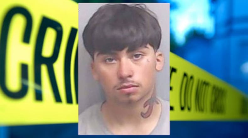 Brian Calderon Betancourt is charged with murder.