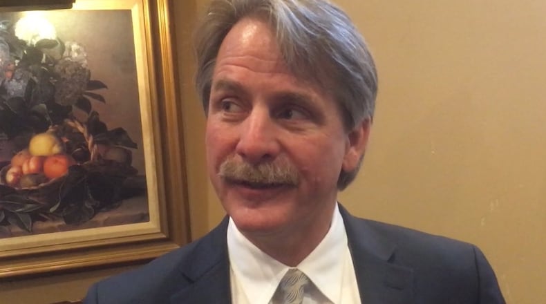 Jeff Foxworthy entertained and inspired at the Rotary Club of Buckhead on Monday. Photo: Jennifer Brett