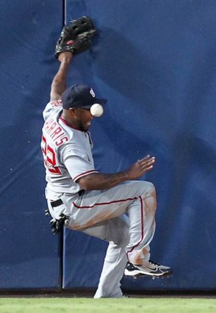 Nationals at Braves, Aug. 18, 2010