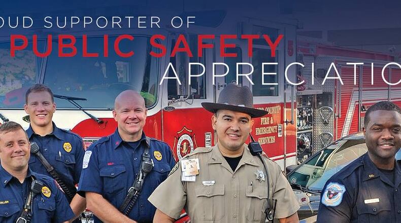 Oct. 5-11 is Public Safety Appreciation Week in Cobb and Georgia. The Cobb Chamber will host a Public Safety Appreciation luncheon - both in-person and online - on Oct. 5. (Courtesy of Cobb Chamber)