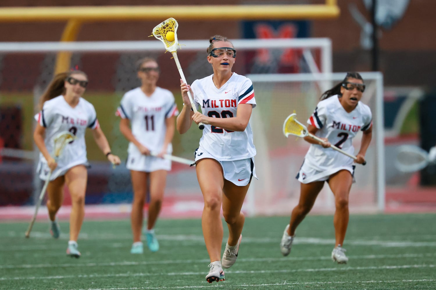 Milton girls lacrosse aims to capture 19th state title in 21 years