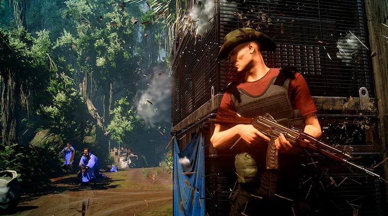 “Hitman 2” takes Agent 47 to Santa Fortuna, Colombia, where he’ll have to take out the leaders of a drug cartel. (Warner Bros. Interactive Entertainment)