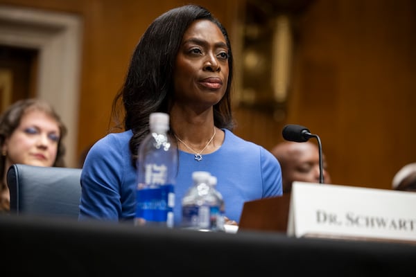 Dr. Erica Schwartz is President Donald Trump's pick to lead the Centers for Disease Control and Prevention. (Nathan Posner for the AJC)