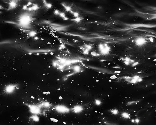 "Stars over the Pacific #2" (2025) by Brayan Enriquez.