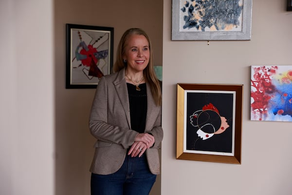 InCommunity CEO Meg Blackwood, who made a career change at age 46, shared the following advice for others: "Don’t define somebody by that resume or that diagnosis. If you think you can do something, do it." (Natrice Miller/AJC)