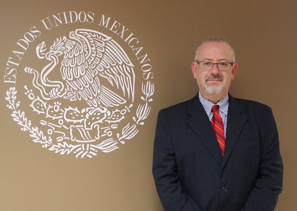 F. Javier Diaz, Mexico’s consul general in Atlanta: “Our telephone system has gotten jammed. We are seeing a lot of very confused people who are making very rash decisions.” Photo provided by the Mexican consulate in Atlanta.