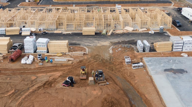 Construction jobs have been growing quickly in metro Atlanta. Postings for construction jobs grew by 70% between 2014 and 2018. (Hyosub Shin / Hyosub.Shin@ajc.com)