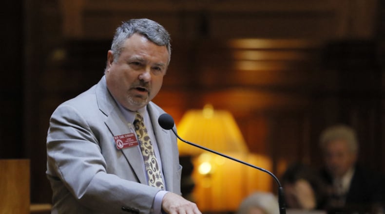 Former Rep. Earl Ehrhart, R-Powder Springs. BOB ANDRES /BANDRES@AJC.COM